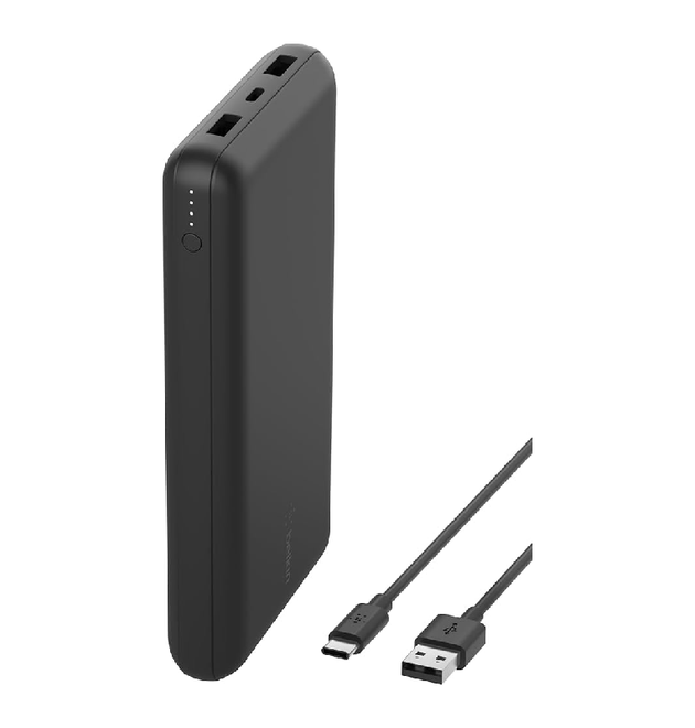 Belkin USB C Portable Charger 20000mAh, 20K Power Bank with USB Type C Input Output Port