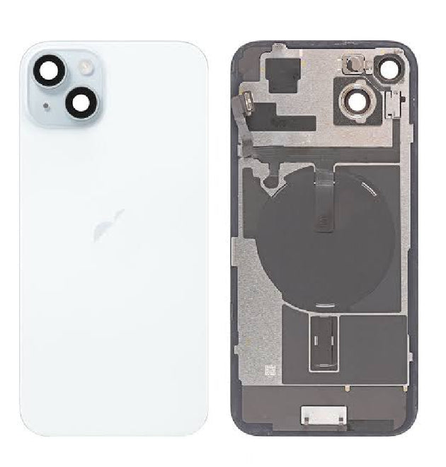 iPhone 15 Plus Rear Housing Back Glass with Frame Replacement UK Stock