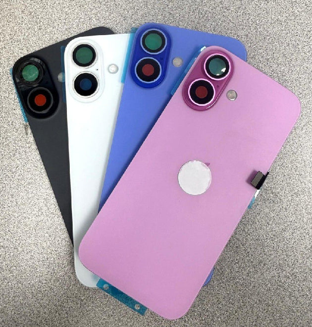 iPhone 16 Back Glass Cover Rear Housing Replacement UK Stock