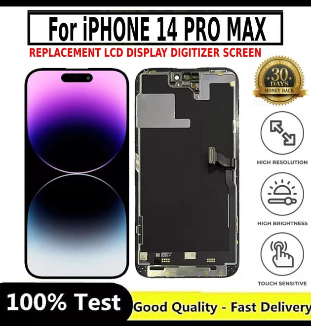 For Apple iPhone 14 Pro Max LCD Screen display Touch Digitizer Replacement