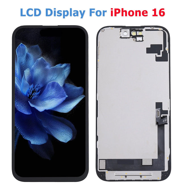 For Apple iPhone 16  LCD Display Touch Replacement Screen Digitizer Assembly