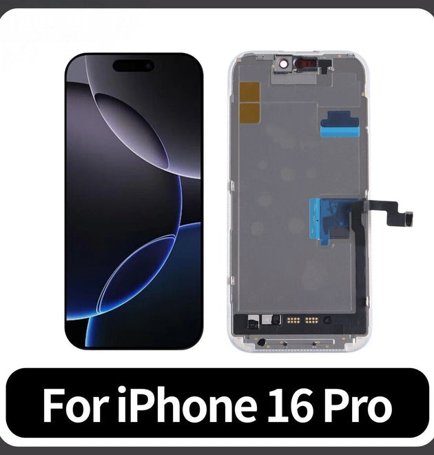 For Iphone 16 Pro Display LCD Touch Screen Digitizer Assembly Replacement