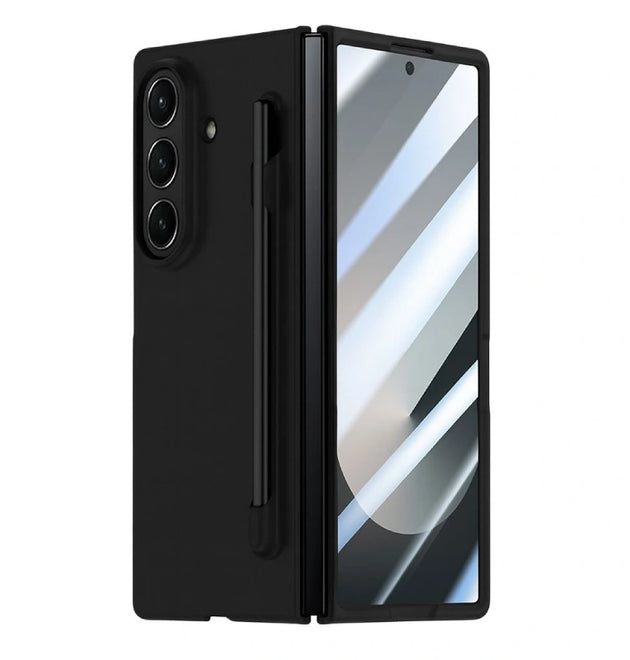 Z fold 7 case with pen and built-in screen protector