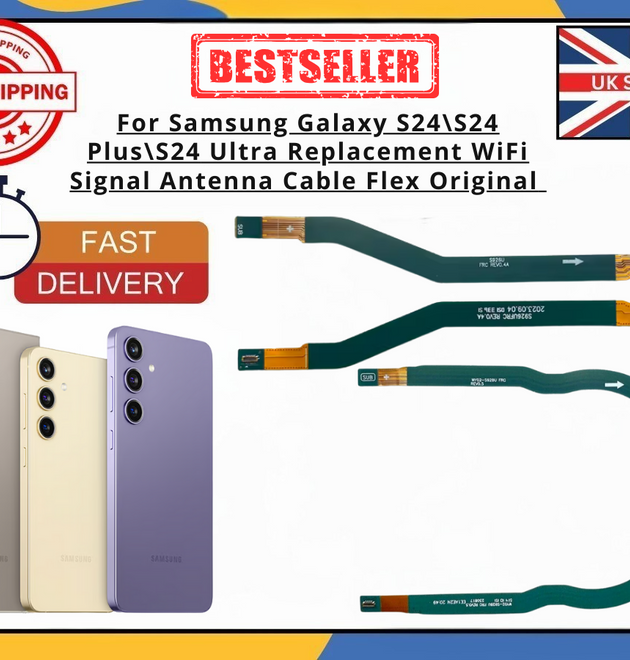 For Samsung S24 S24+ S24 Ultra 5G WiFi Signal Antenna Flex Cable Replacement UK