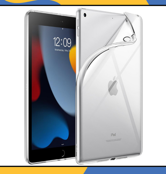 Apple iPad Air Shockproof Clear Silicone Case Slim TPU Gel Cover for Tablet UK