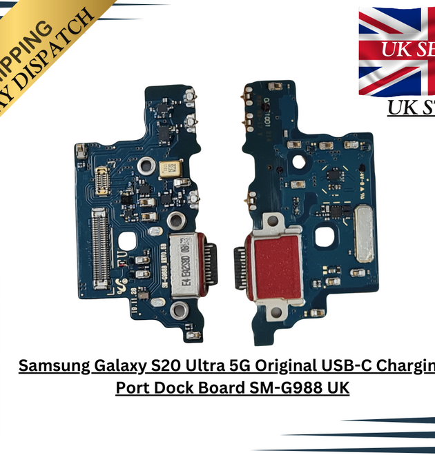 Samsung Galaxy S20 Ultra 5G Original USB-C Charging Port Dock Board SM-G988 UK