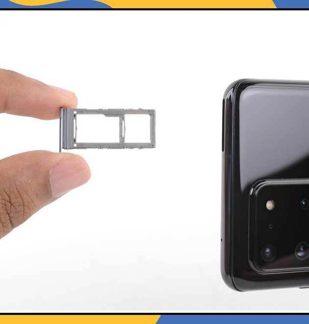 For Samsung Galaxy S20 Plus SIM Card Tray Holder Replacement SM-G985F, UK Seller
