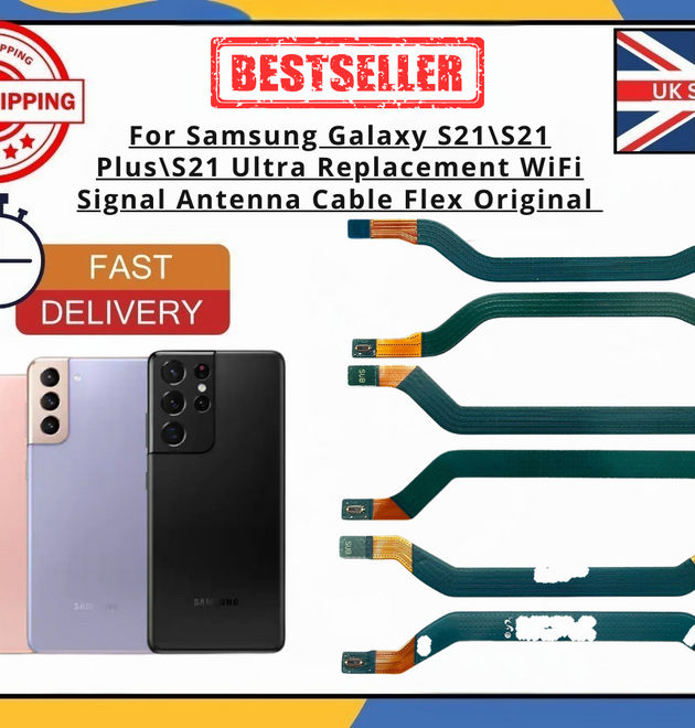 For Samsung Galaxy S21 S21+ S21 Ultra WiFi Antenna Flex Cable Replacement UK