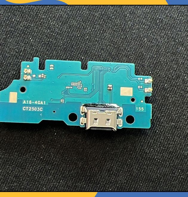 Samsung Galaxy A16 5G SM-A166B USB-C Mic Dock Connector Board Charging Port OEM