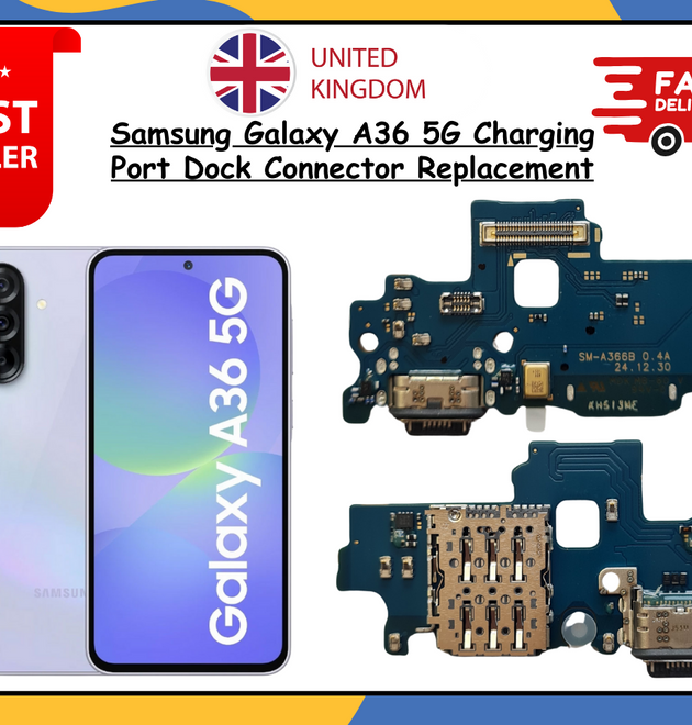 For Samsung Galaxy A36 5G USB-C Charging Port Dock Connector Flex Replacement UK