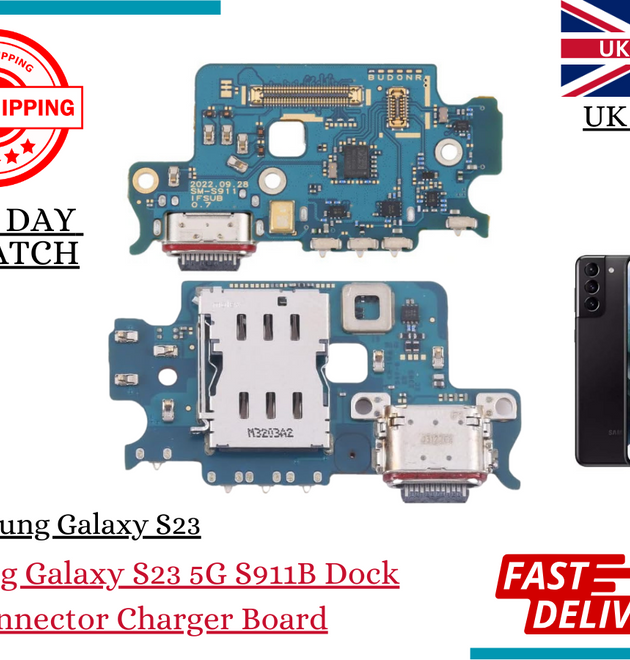 Samsung Galaxy S23 5G Dock Connector & Charging Port Mic Replacement SM-S911B-UK