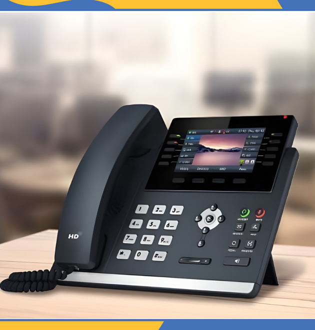 Yealink SIP-T46U Ultra-Elegant Gigabit IP Phone HD Voice | PoE | 16 Lines | VoIP
