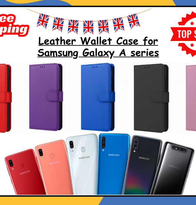PU Leather Flip Wallet Case For Samsung Galaxy A Series A54 A32 A52 A21 Cover UK
