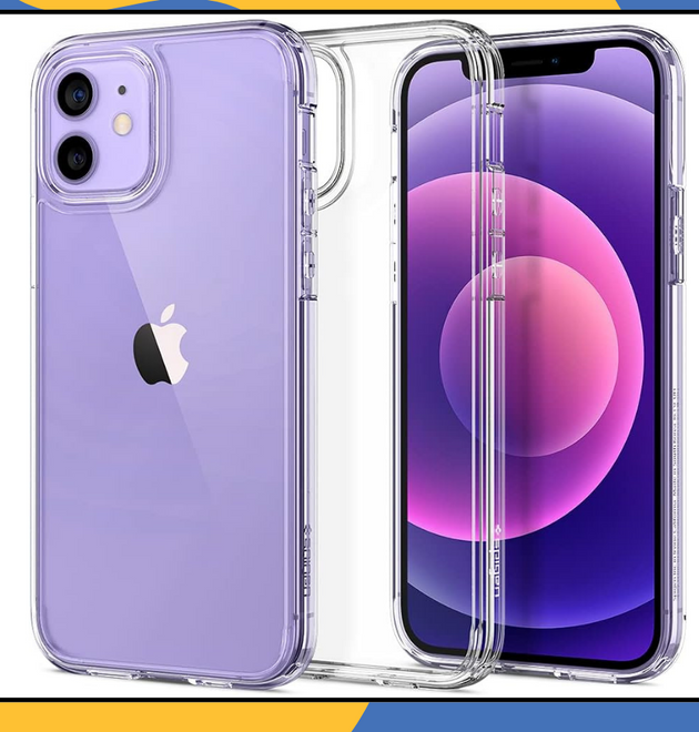 iPhone 12 / 12 Pro / 12 Pro Max Clear Silicone Gel Case – Shockproof Phone Cover
