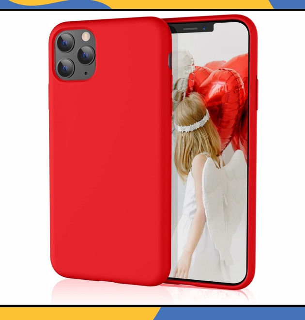 iPhone 11 Pro Max Liquid Silicone Case Shockproof Matte TPU Back Phone Cover UK