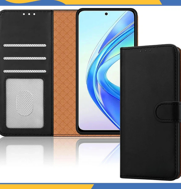 Honor 400 Lite 5G Leather Wallet Case Flip Stand  Phone Cover & Card Slots UK