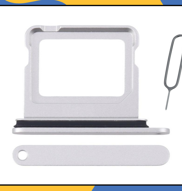 Apple iPhone 16 SIM Tray Replacement | OEM Physical Dual SIM Card Slot for UK