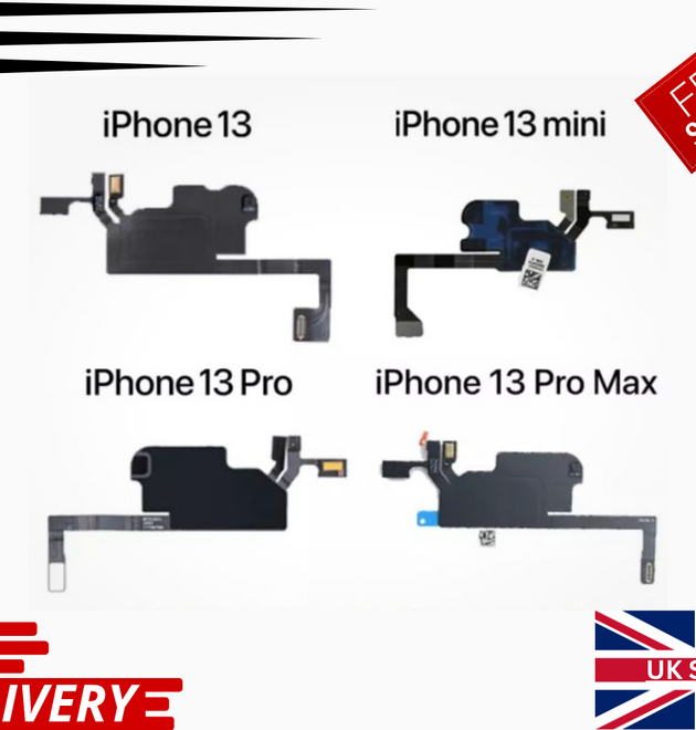 iPhone 13, 14, 15 / Pro / Pro Max / Plus Front Sensor Assembly Maintains Face ID