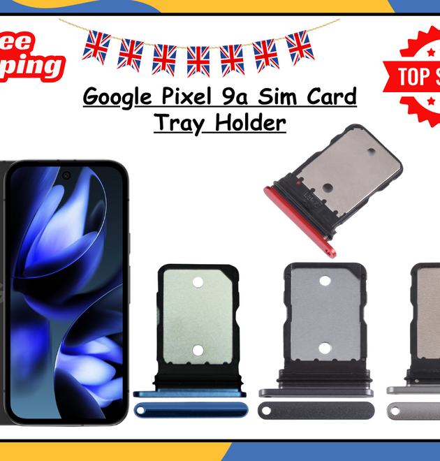 SIM Card Tray Slot Holder for Google Pixel 9a Replacement Repair Part + Tool UK