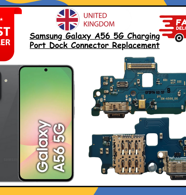 For Samsung Galaxy A56 5G USB-C Charging Port Dock Connector Flex Replacement UK
