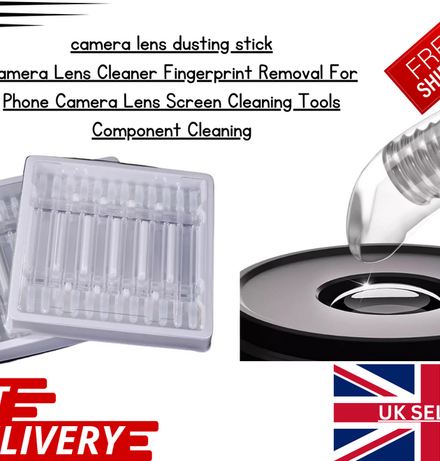 Camera Lens Dusting Stick 48PCS - Gel Dust Proofer Rod Resin Synthetic for DSLR