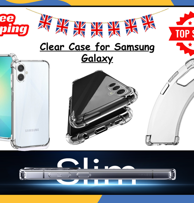 For Samsung Galaxy A54 A52 A32 5G A Series Clear Shockproof Phone Case Cover UK