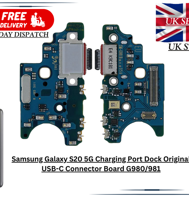 Samsung Galaxy S20 5G Charging Port Dock Original USB-C Connector Board G980/981