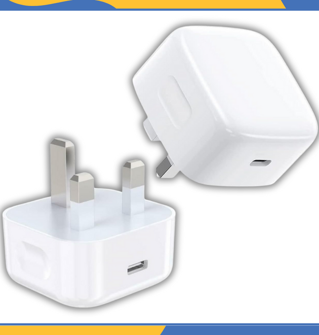 USB-C 20W PD Fast Charger Power Adapter Plug For iPhone 15 13 12 Pro Max Samsung