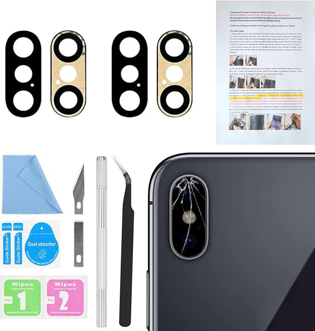 Back Camera Lens Glass Replacement for iPhone X