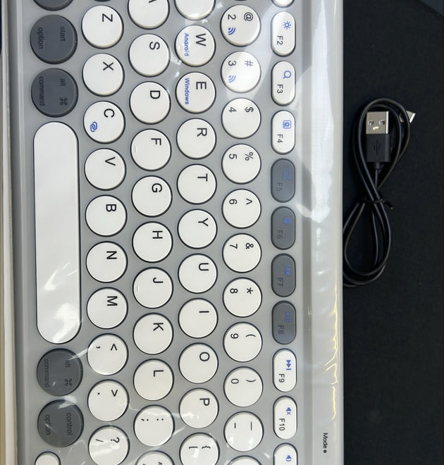 Wireless myltimode keyboard(Gray)