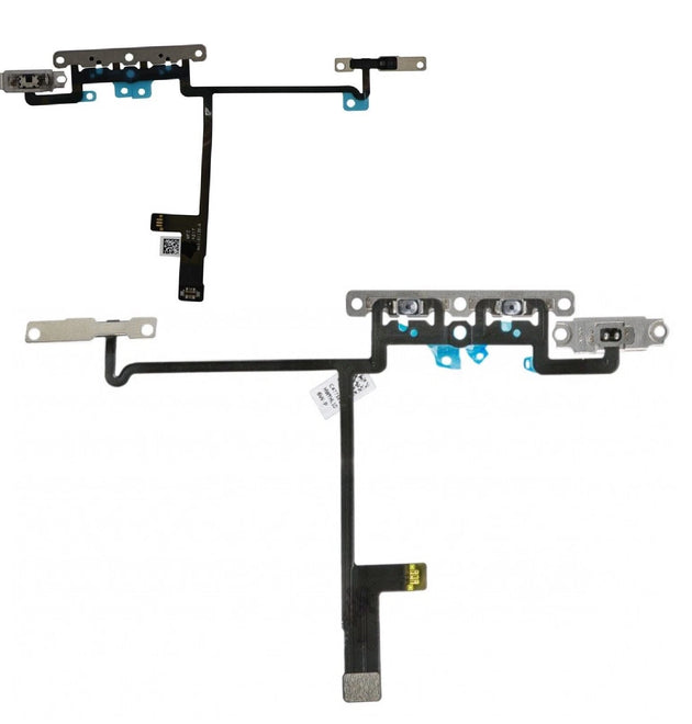 Volume Flex Cable For iPhone X Side Buttons Mute Switch Replacement