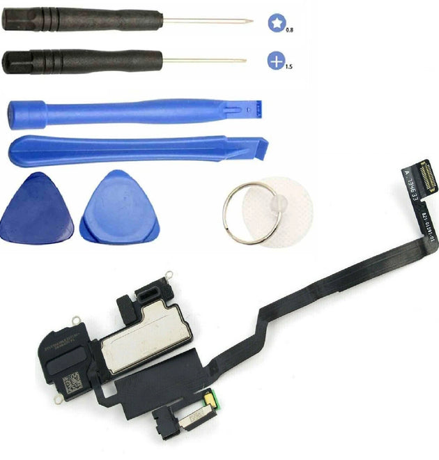 For iPhone X Ear Speaker Flex Cable With Ambient Light Proximity Sensor & Tools