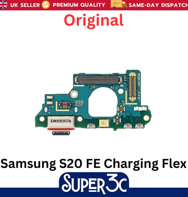 ORIGINAL SAMSUNG GALAXY S20 FE USB CHARGING PORT CONNECTOR BOARD FLEX